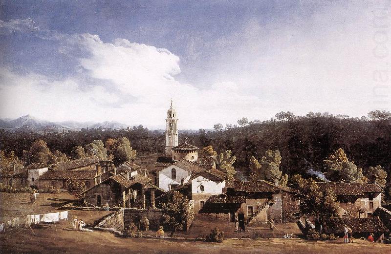 Bernardo Bellotto View of Gazzada near Varese china oil painting image